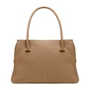 MILANO  Handbag L, cardboard beige