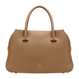 [1338520736] MILANO  Handbag M, cardboard beige
