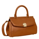 CELESTE  Handbag S, cognac brown