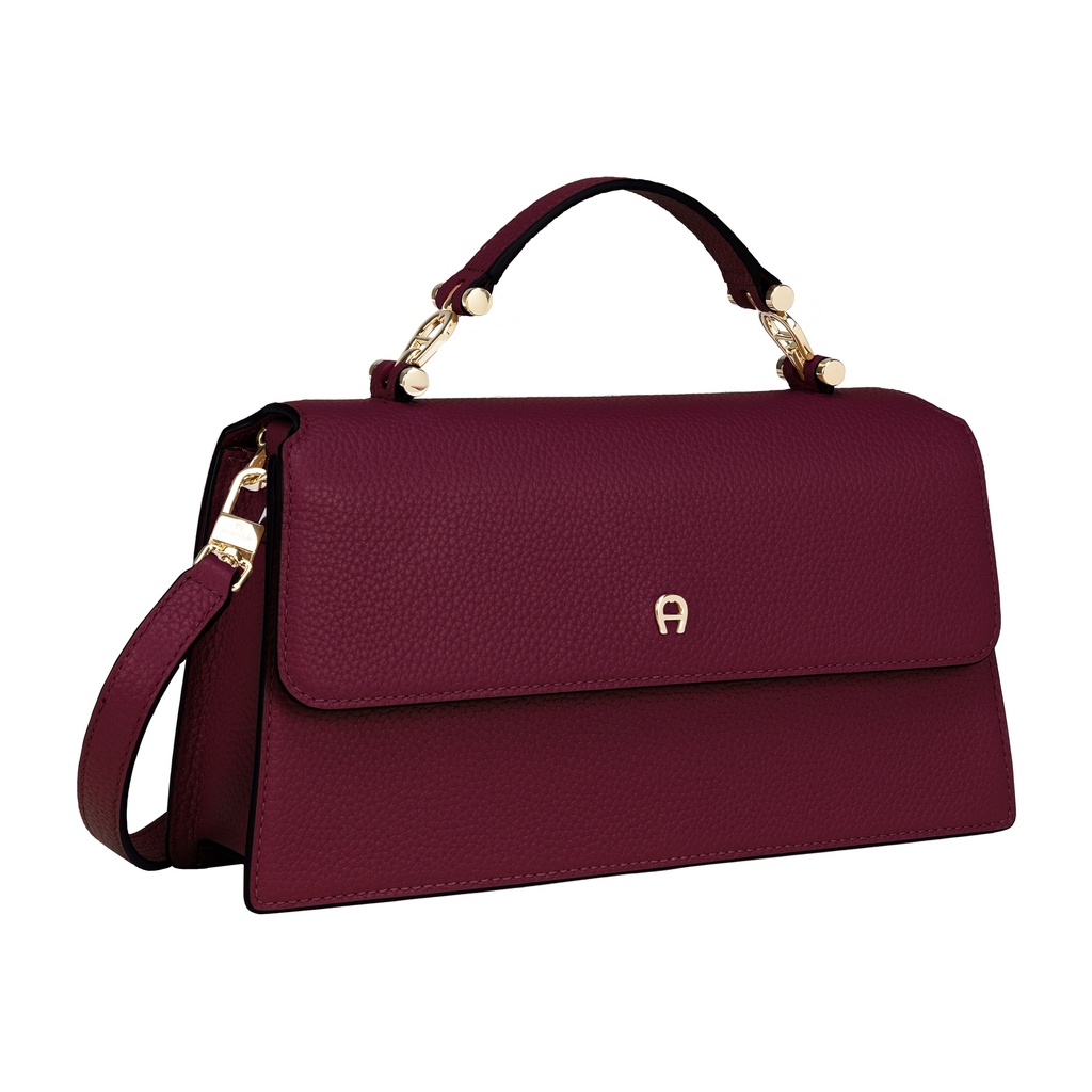 DELIA Crossbody Bag M, burgundy