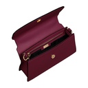 DELIA Crossbody Bag M, burgundy