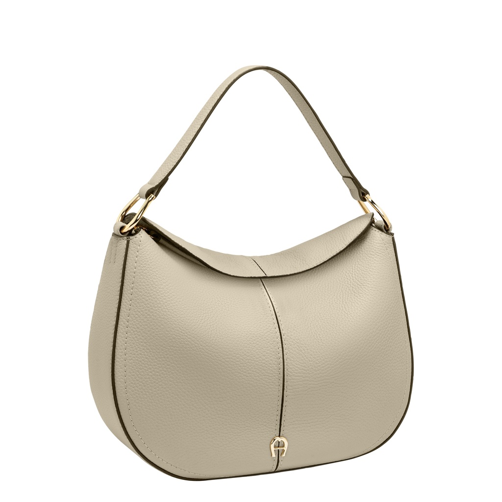 SAVANNAH Hobo Bag, alpaca beige