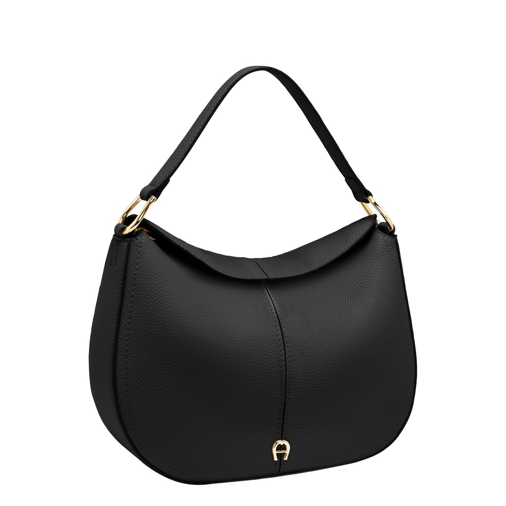 SAVANNAH Hobo Bag, black