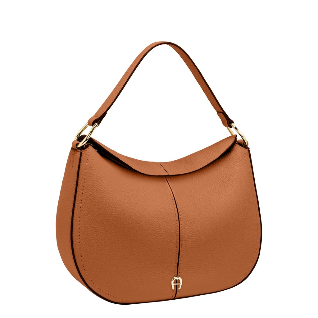 SAVANNAH Hobo Bag, cognac brown