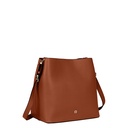 DELIA Hobo Bag M, dark cognac
