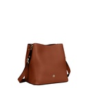 DELIA Hobo Bag S, dark cognac
