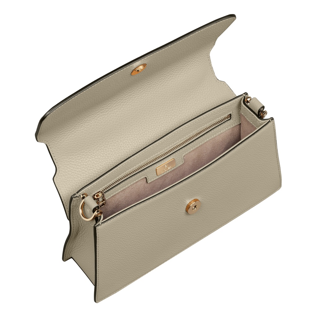DELIA Shoulder Bag M, alpaca beige