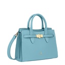 FARAH Handbag M, aquamarine blue