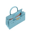 FARAH Handbag M, aquamarine blue