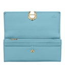 FASHION Long Wallet, aquamarine blue
