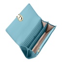 FASHION Long Wallet, aquamarine blue