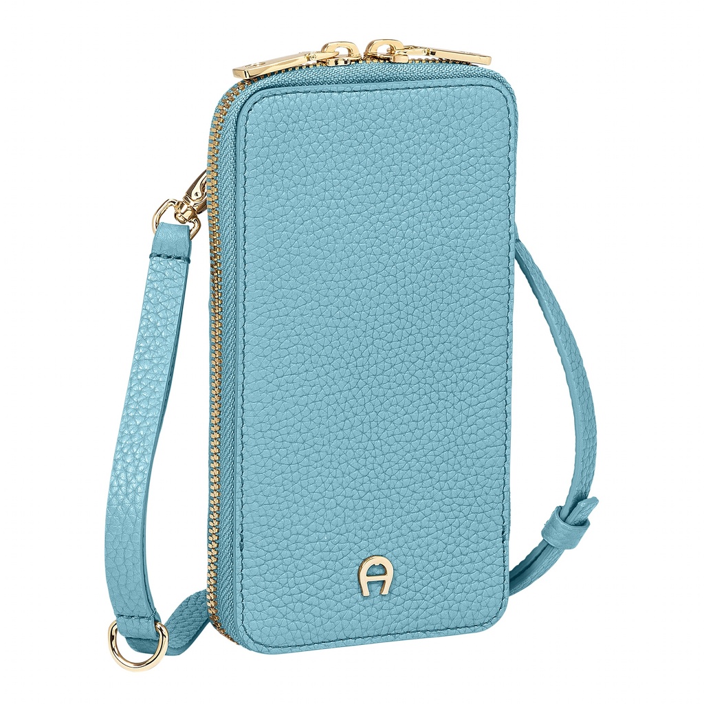 FASHION Phone Pouch, aquamarine blue