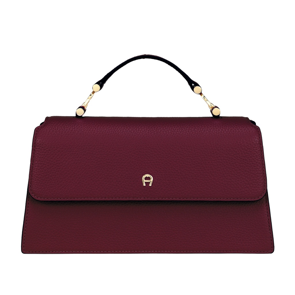 DELIA Shoulder Bag M, burgundy