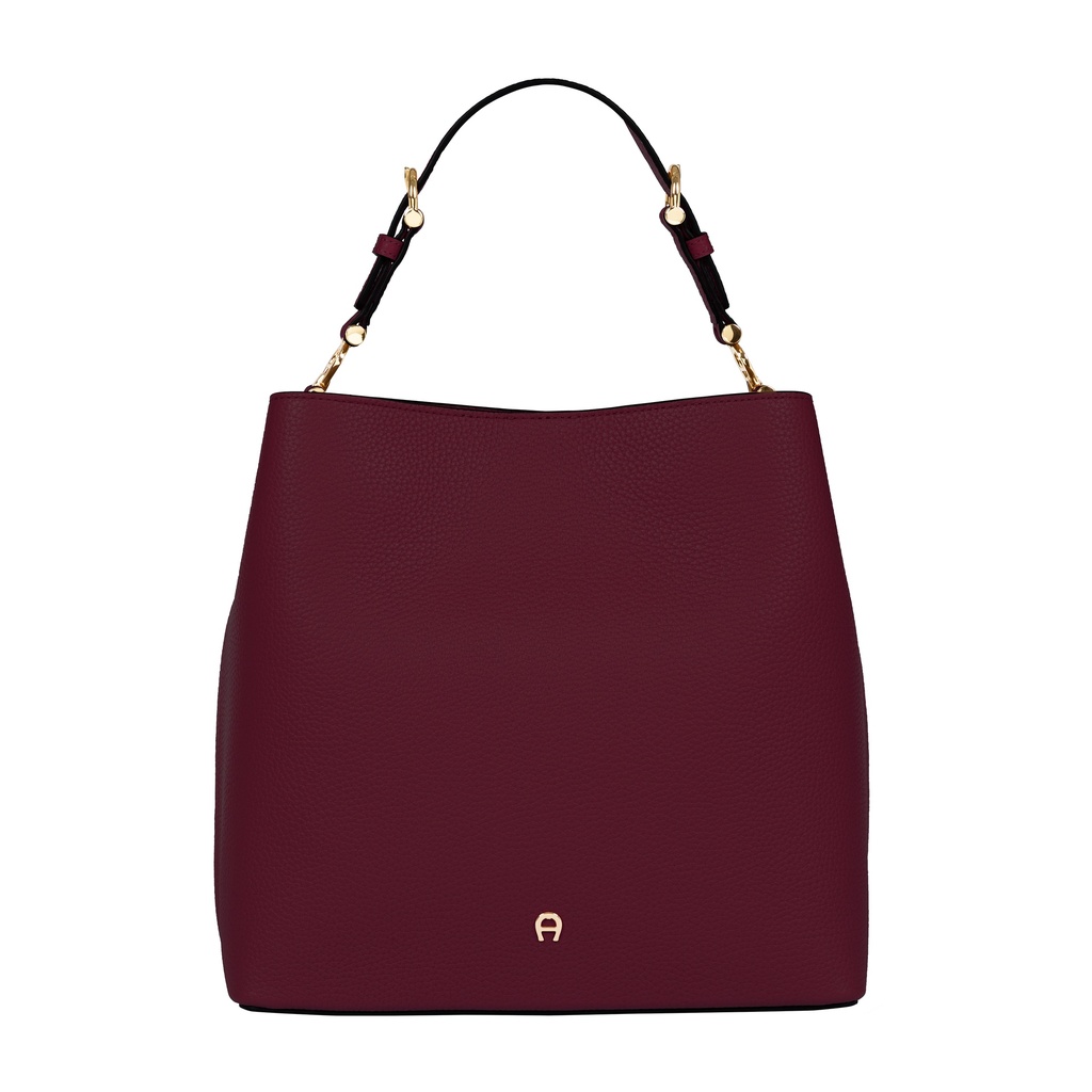DELIA Hobo Bag M, burgundy