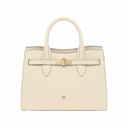 FARAH Handbag M, macadamia white