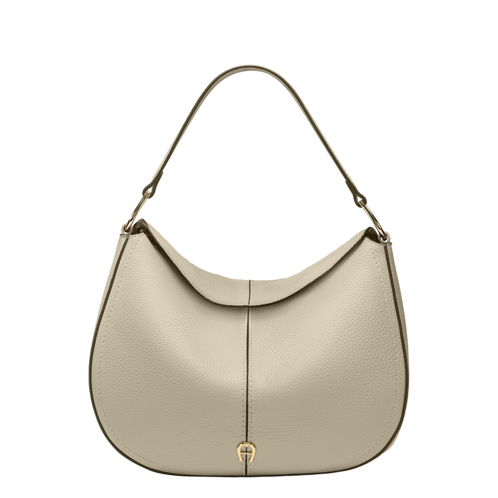 SAVANNAH Hobo Bag, alpaca beige