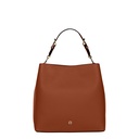 DELIA Hobo Bag M, dark cognac