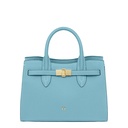 FARAH Handbag M, aquamarine blue
