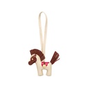 FASHION Pendant - Horse, macadamia white