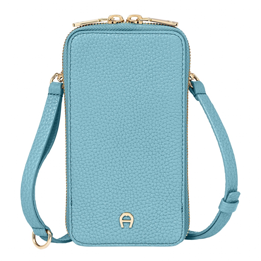 FASHION Phone Pouch, aquamarine blue