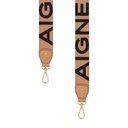 FASHION Logo Shoulder Strap, terra brown
