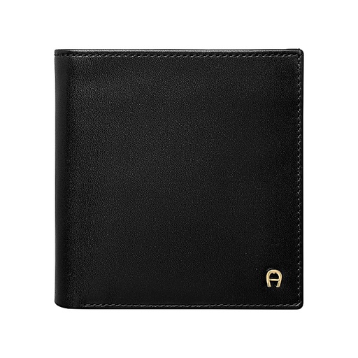 DAILY BASIS Combination wallet, black | AIGNER JAPAN WEBSITE