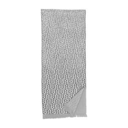 LOGO Unisex Wool Scarf M, slate grey