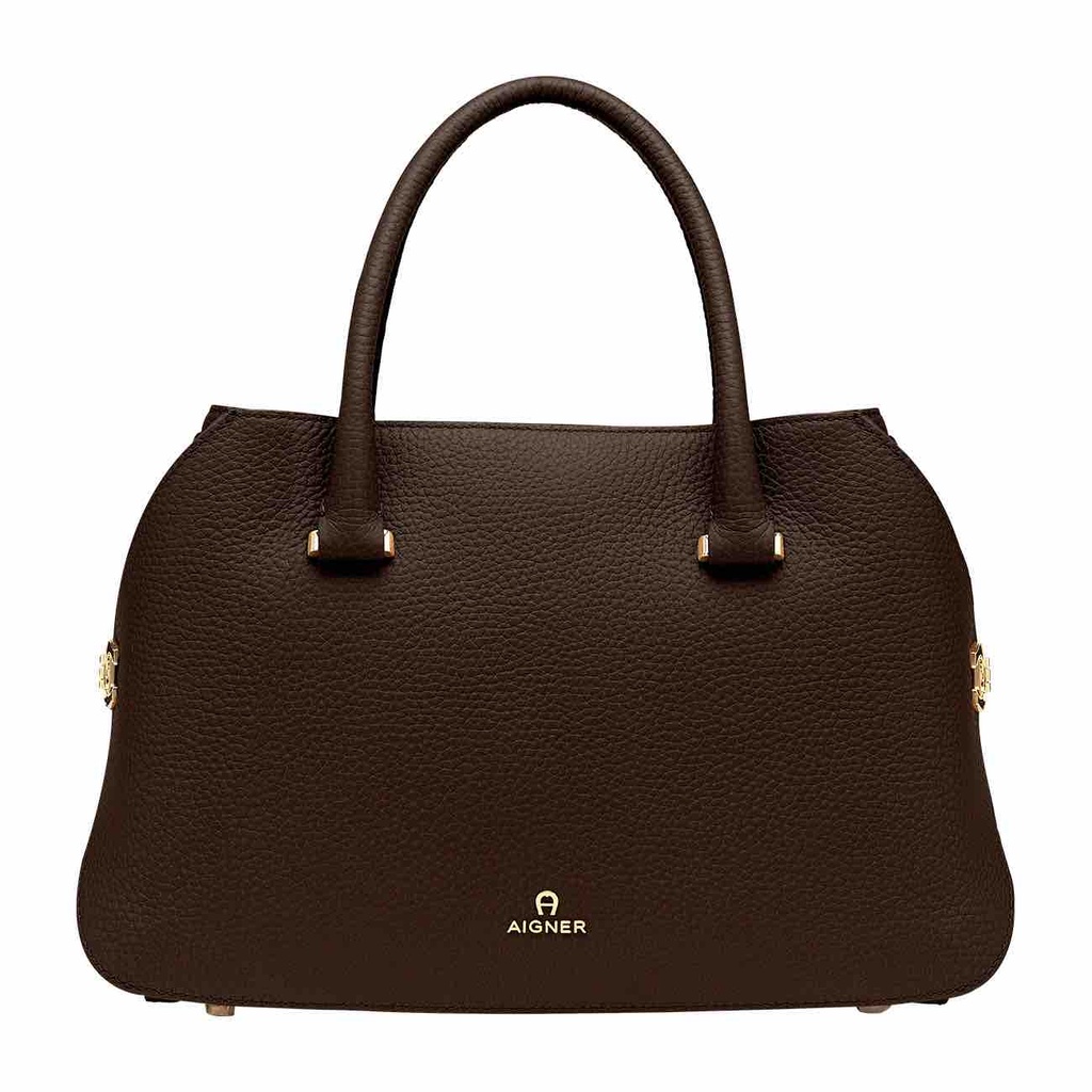 MILANO  Handbag M, charcoal brown