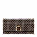 FASHION Bill and card case, cognac brown