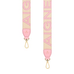 [1671280737] FASHION Logo Shoulder Strap, marzipan beige
