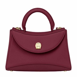 [1339620506] ALONA Handbag, burgundy