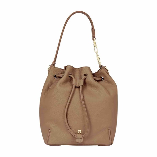 [1361100739] PALERMO  Hobo Bag M, caribou brown
