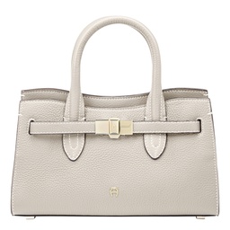 [1330970100] FARAH Handbag S, pearl white