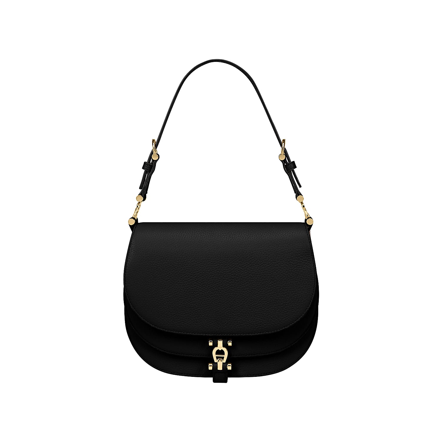【AIGNER】DELIA Shoulder Bag／ショルダーバッグ DELIA Shoulder Bag M, black | AIGNER JAPAN WEBSITE