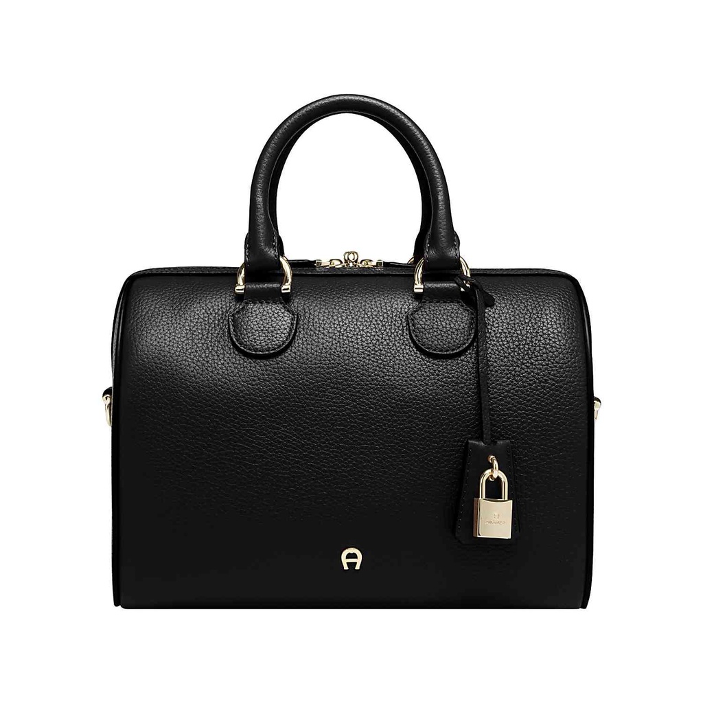 DELIA Handbag S, black | AIGNER JAPAN WEBSITE