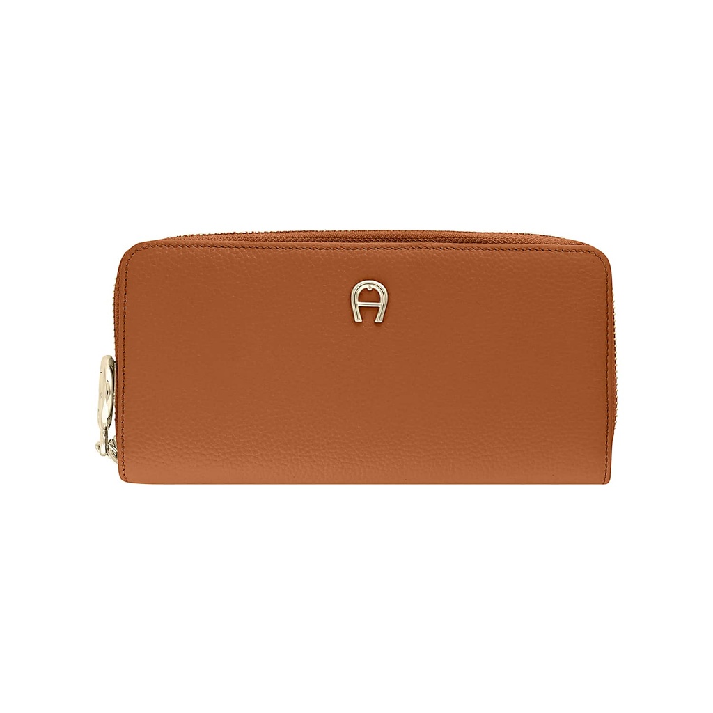 ZITA Long Wallet, cognac brown | AIGNER JAPAN WEBSITE