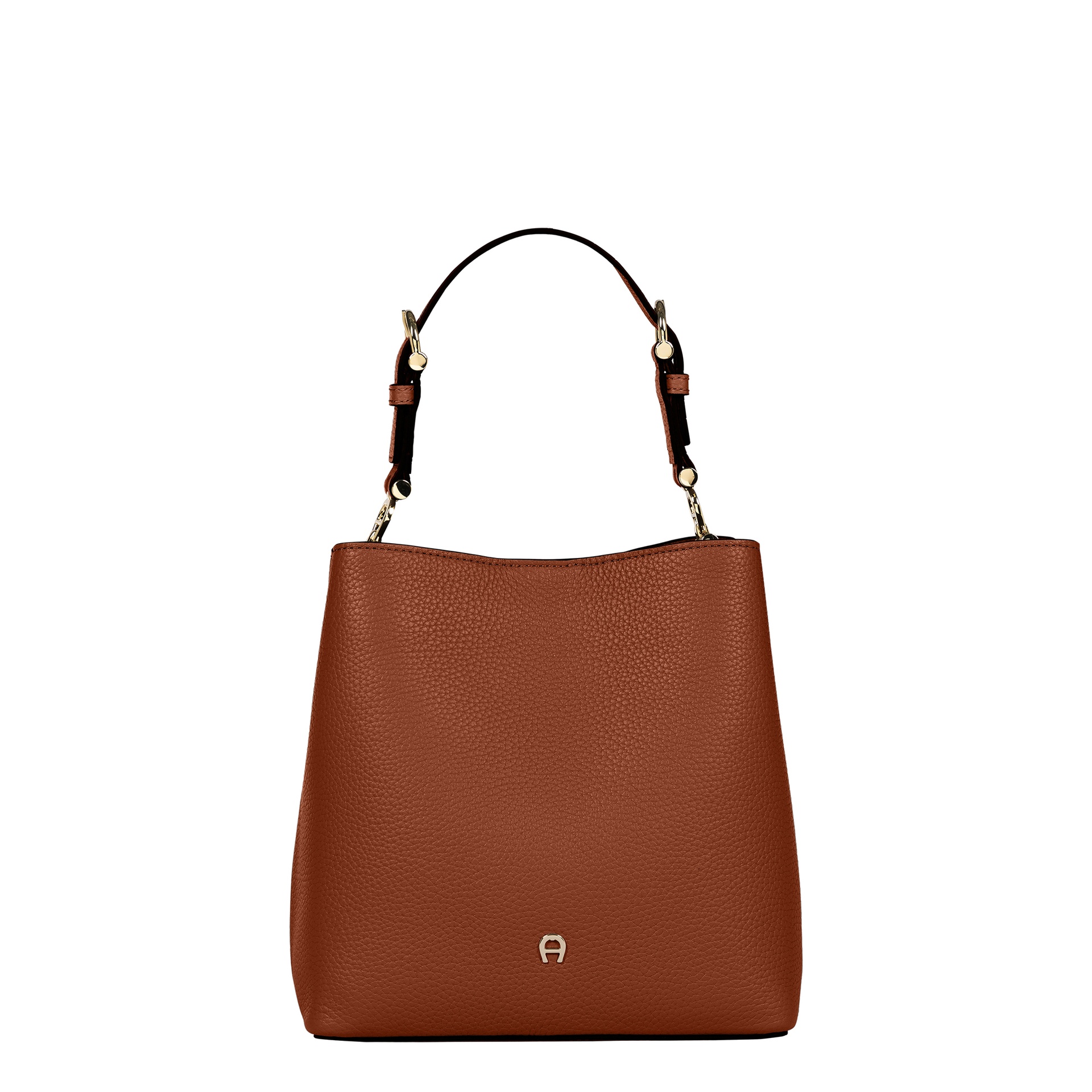 AIGNER トートバッグ DELIA Hobo Bag S, dark cognac | AIGNER JAPAN WEBSITE