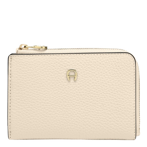 [1500120111] DELIA Card Case, macadamia white