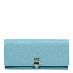 [1560550584] FASHION Long Wallet, aquamarine blue